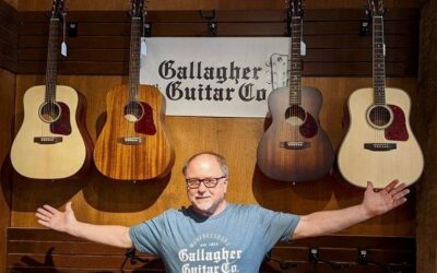 Gallagher guitars at Concert Music