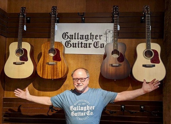 Gallagher guitars at Concert Music