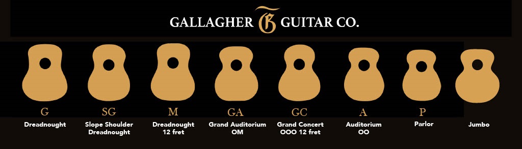 Gallagher Guitar Body Shapes
